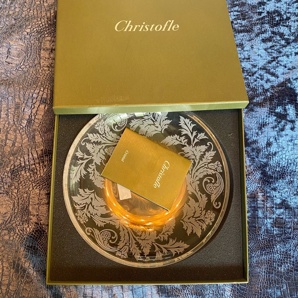 Christofle orangerie centerpiece bowl with  Box